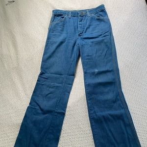 Vintage wrangler, high waste boot cut
